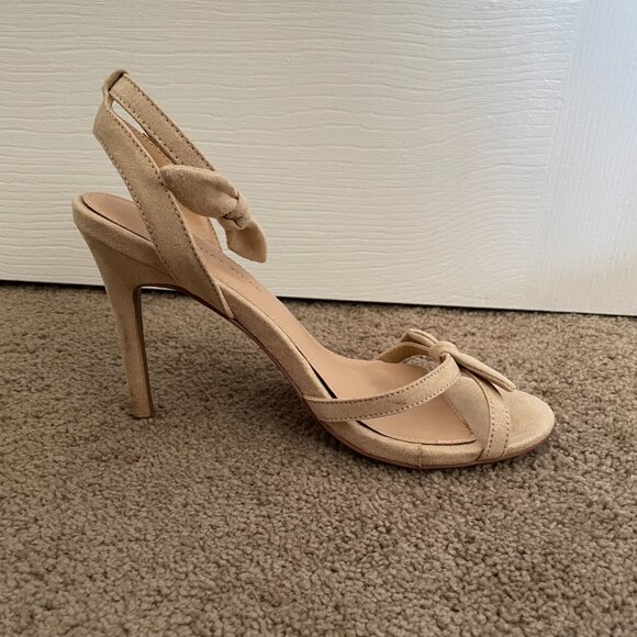 Who What Wear Suede Strappy Heels - Picture 7 of 9